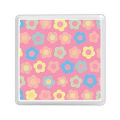 Floral Pattern Memory Card Reader (square)  by Valentinaart