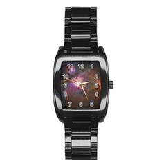 Orion Nebula Stainless Steel Barrel Watch by SpaceShop