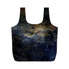 Propeller Nebula Full Print Recycle Bags (m)  by SpaceShop