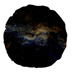 Propeller Nebula Large 18  Premium Flano Round Cushions