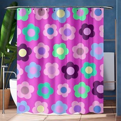 Floral Pattern Shower Curtain 60  X 72  (medium) 