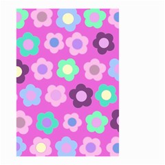 Floral Pattern Small Garden Flag (two Sides)