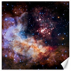 Celestial Fireworks Canvas 12  X 12   by SpaceShop