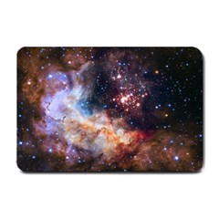 Celestial Fireworks Small Doormat  by SpaceShop