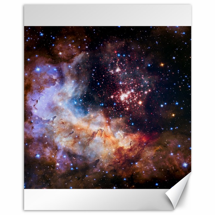 Celestial Fireworks Canvas 11  x 14  