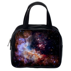 Celestial Fireworks Classic Handbags (one Side) by SpaceShop