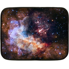 Celestial Fireworks Fleece Blanket (mini) by SpaceShop