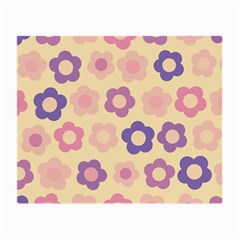 Floral Pattern Small Glasses Cloth (2-side) by Valentinaart