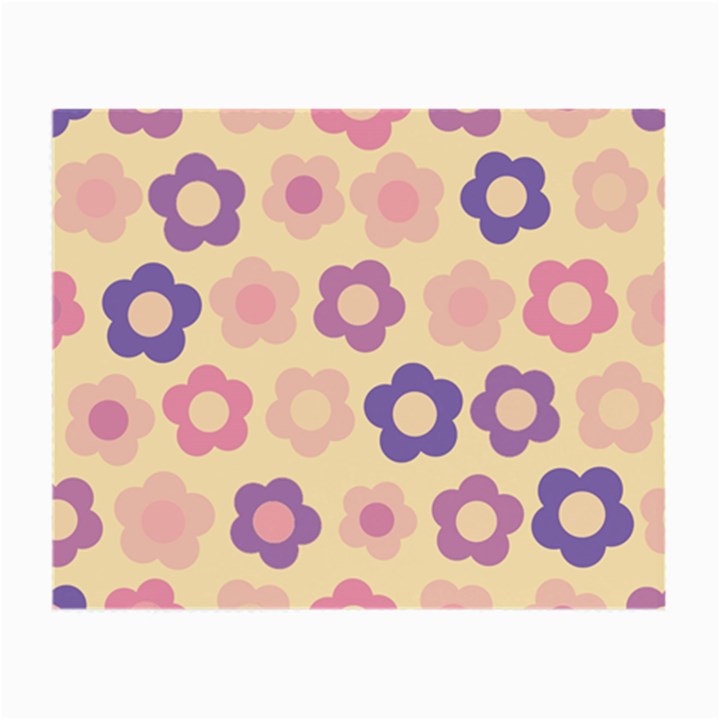 Floral pattern Small Glasses Cloth (2-Side)