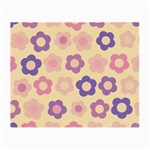 Floral pattern Small Glasses Cloth (2-Side) Back