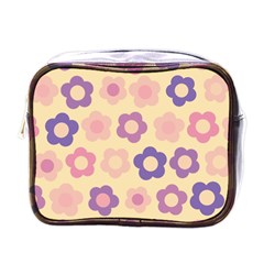 Floral Pattern Mini Toiletries Bags by Valentinaart