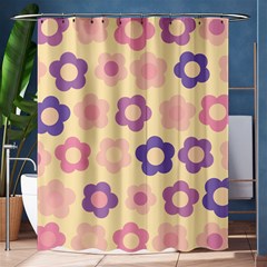 Floral Pattern Shower Curtain 60  X 72  (medium) 