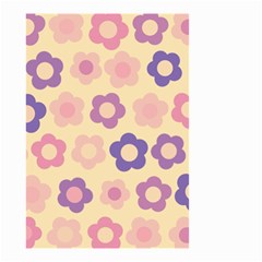 Floral Pattern Small Garden Flag (two Sides)