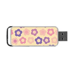 Floral Pattern Portable Usb Flash (two Sides) by Valentinaart