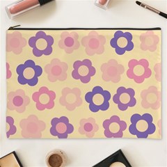 Floral Pattern Cosmetic Bag (xxxl)  by Valentinaart