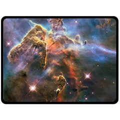 Pillar And Jets Fleece Blanket (large)  by SpaceShop