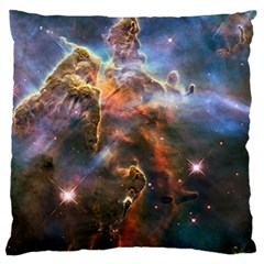 Pillar And Jets Large Cushion Case (one Side) by SpaceShop