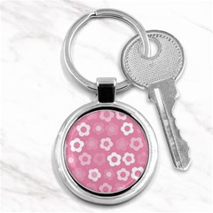 Floral Pattern Key Chains (round)  by Valentinaart