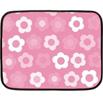 Floral pattern Fleece Blanket (Mini) 35 x27  Blanket