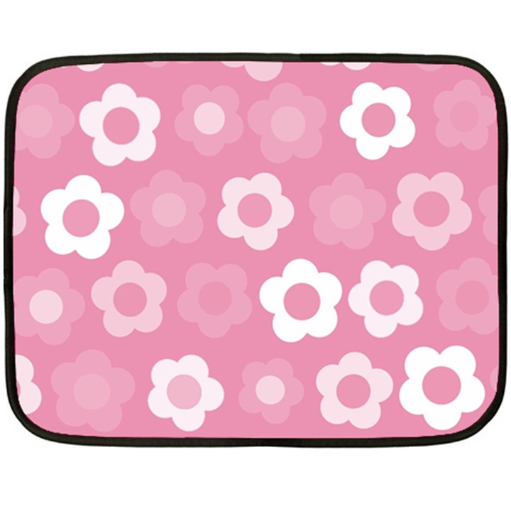 Floral pattern Fleece Blanket (Mini)