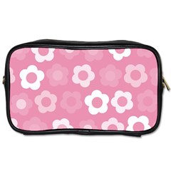 Floral Pattern Toiletries Bags 2-side by Valentinaart