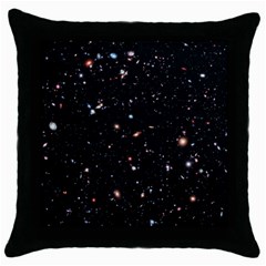 Extreme Deep Field Throw Pillow Case (black) by SpaceShop