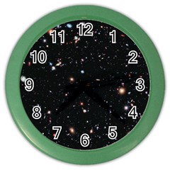 Extreme Deep Field Color Wall Clocks by SpaceShop