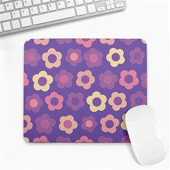 Floral Pattern Large Mousepads by Valentinaart