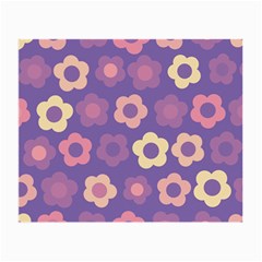 Floral Pattern Small Glasses Cloth (2-side) by Valentinaart