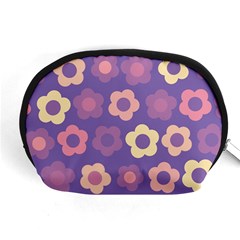 Floral Pattern Accessory Pouches (medium)  by Valentinaart