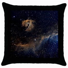 Seagull Nebula Throw Pillow Case (Black)