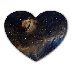 Seagull Nebula Heart Mousepads