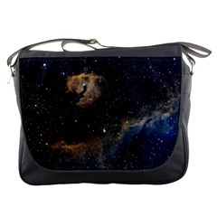 Seagull Nebula Messenger Bags by SpaceShop