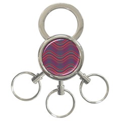 Pattern 3-ring Key Chains by Valentinaart