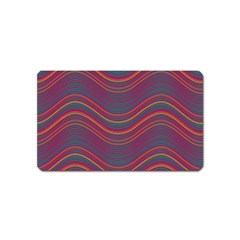 Pattern Magnet (name Card) by Valentinaart