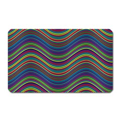 Pattern Magnet (rectangular) by Valentinaart