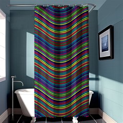 Pattern Shower Curtain 36  X 72  (stall) 