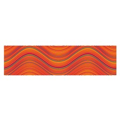 Pattern Satin Scarf (Oblong)