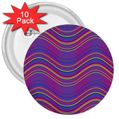 Pattern 3  Buttons (10 pack) 