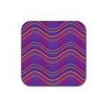 Pattern Rubber Coaster (Square)  Front