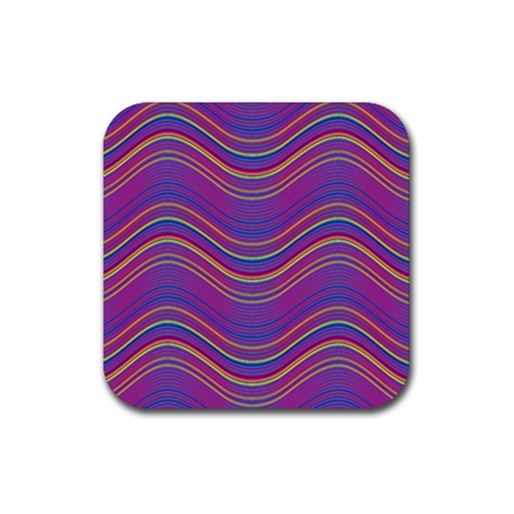 Pattern Rubber Coaster (Square) 