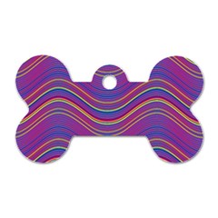 Pattern Dog Tag Bone (Two Sides)