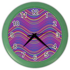 Pattern Color Wall Clocks