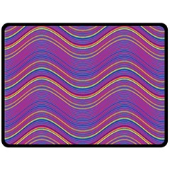 Pattern Fleece Blanket (Large) 