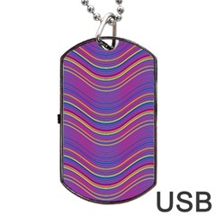 Pattern Dog Tag USB Flash (One Side)