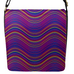 Pattern Flap Messenger Bag (S)