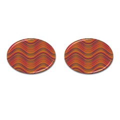 Pattern Cufflinks (Oval)