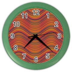 Pattern Color Wall Clocks