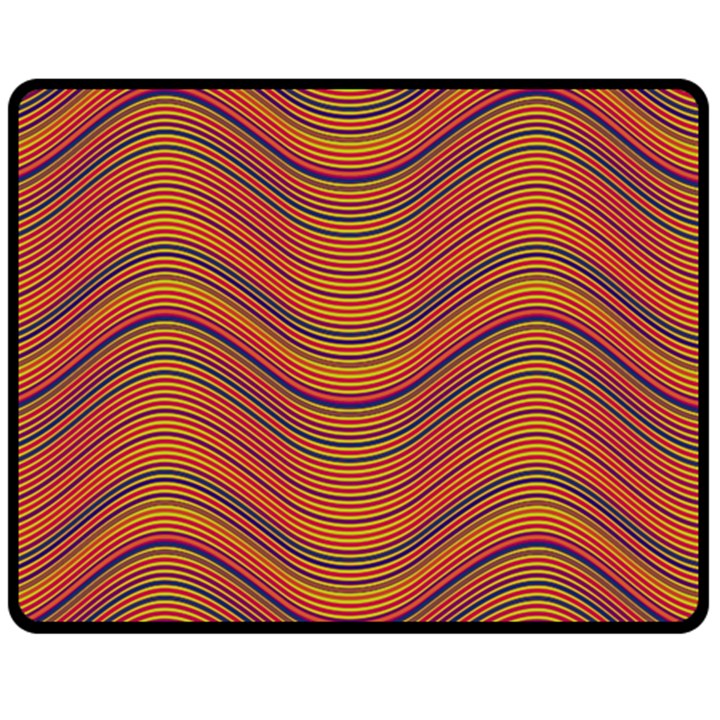 Pattern Fleece Blanket (Medium) 