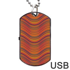 Pattern Dog Tag USB Flash (Two Sides)